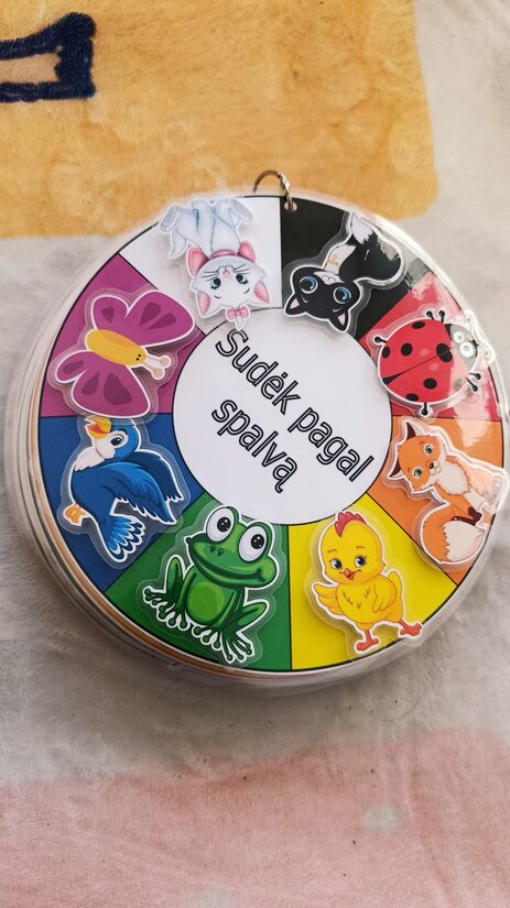 Lavinamoji užduotėlių knygelė „Pažink ir rūšiuok“